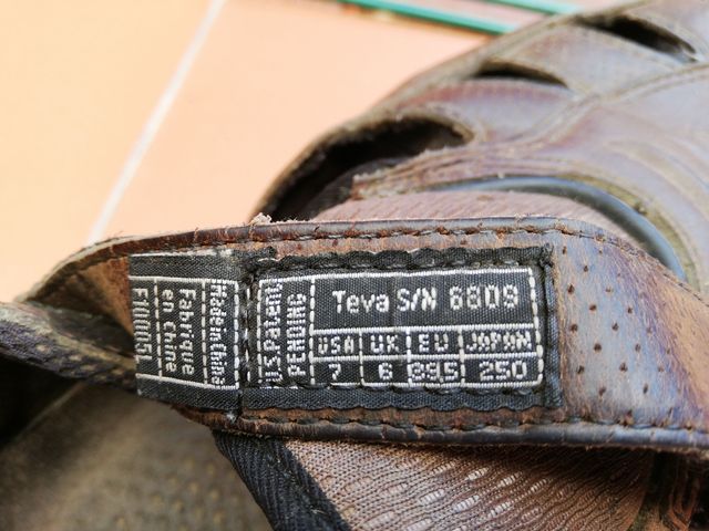 Sandalias Teva Vibram