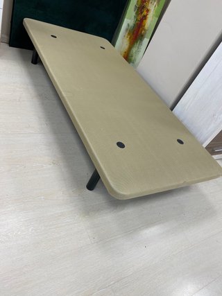 Base tapizada nueva de 90 x 1,90 cm