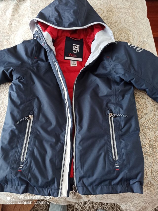 cazadora lluvia forrada