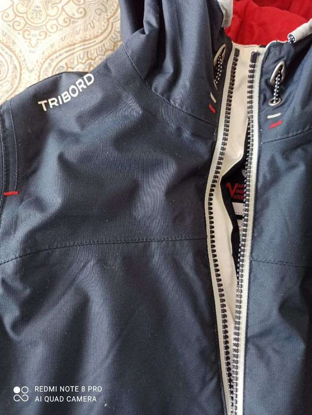 cazadora lluvia forrada