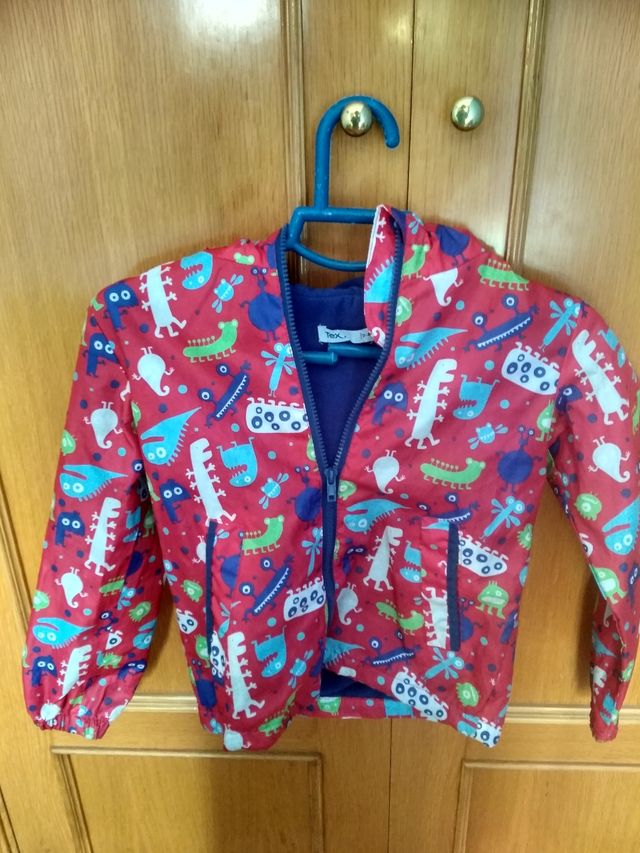 chaqueta niiño entretiempo 7-8 años