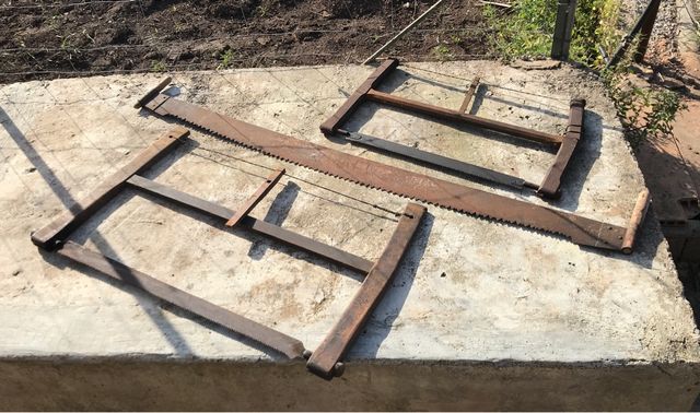 Coleccion de sierras antiguas