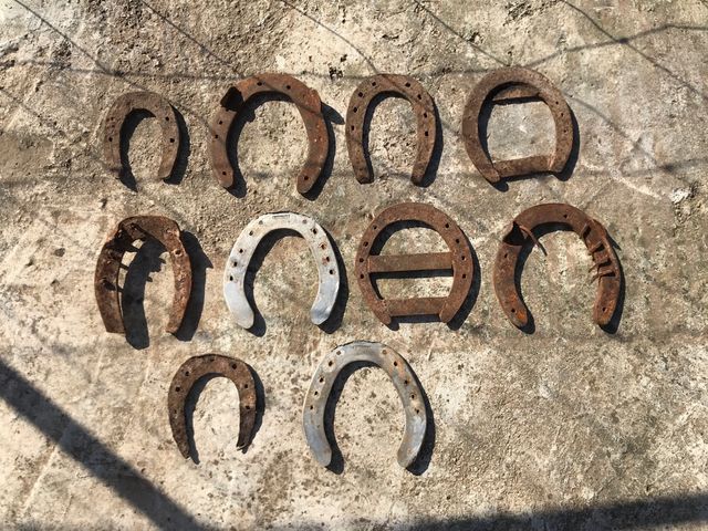 coleccion de 10 herraduras