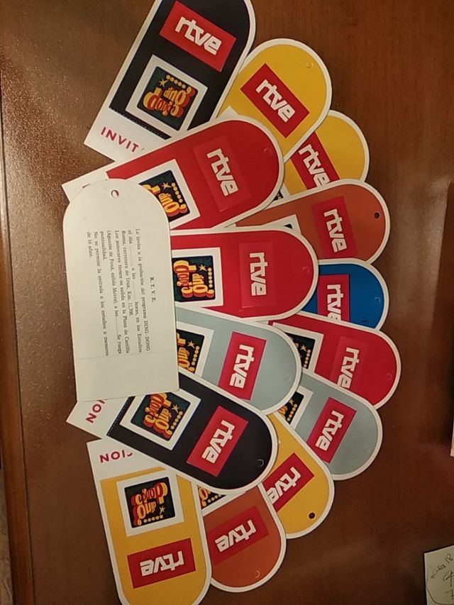 Lote programa Ding Dong 1980 TVE