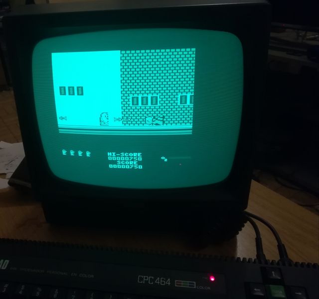 AMSTRAD CPC 464. 64K +4 JUEGOS+4 MANDOS