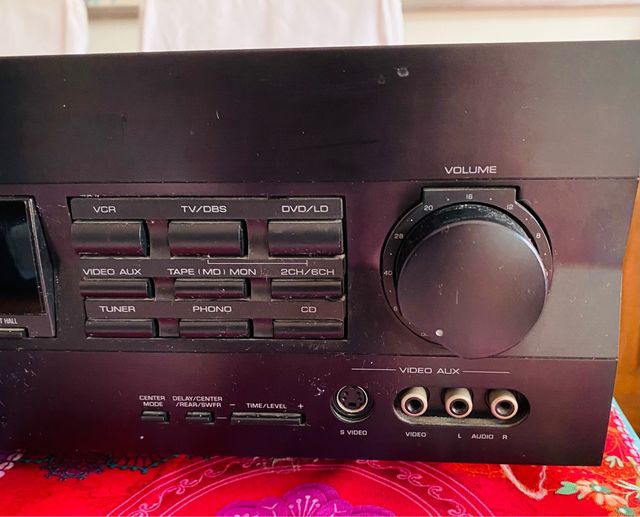 Amplificador Yamaha Dsp - A 592 Home Cine