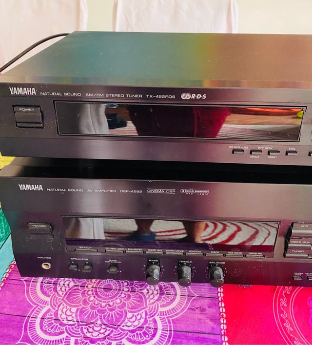 Amplificador Yamaha Dsp - A 592 Home Cine