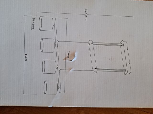 Vendo lámparas de techo de salón