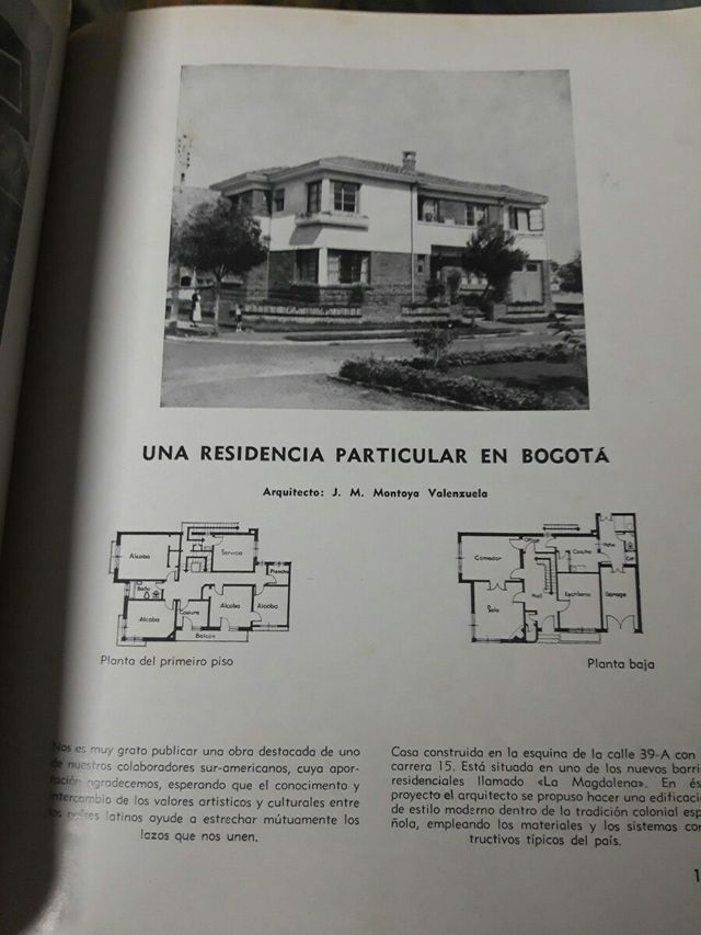 Revista de arquitectura Nuevas Formas 1942-1943