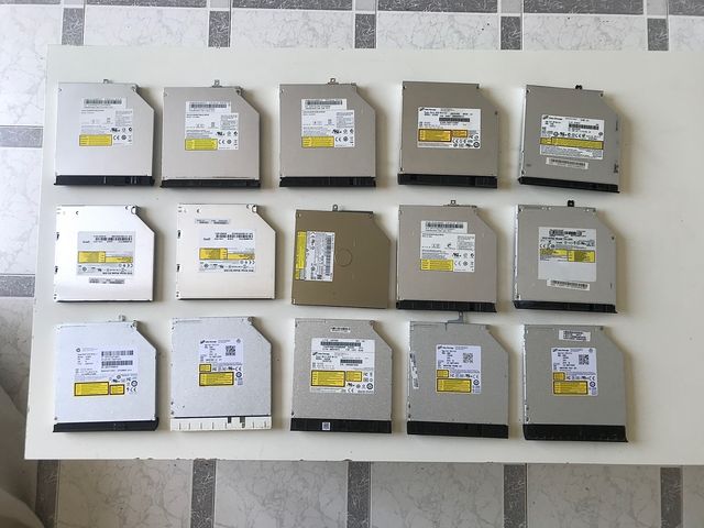 Lettore e registratore CD DVD per laptop da 9,5 e 12,7 mm