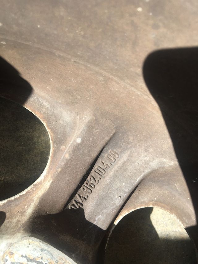 Llantas porsche 944 s1 dial phone en 15