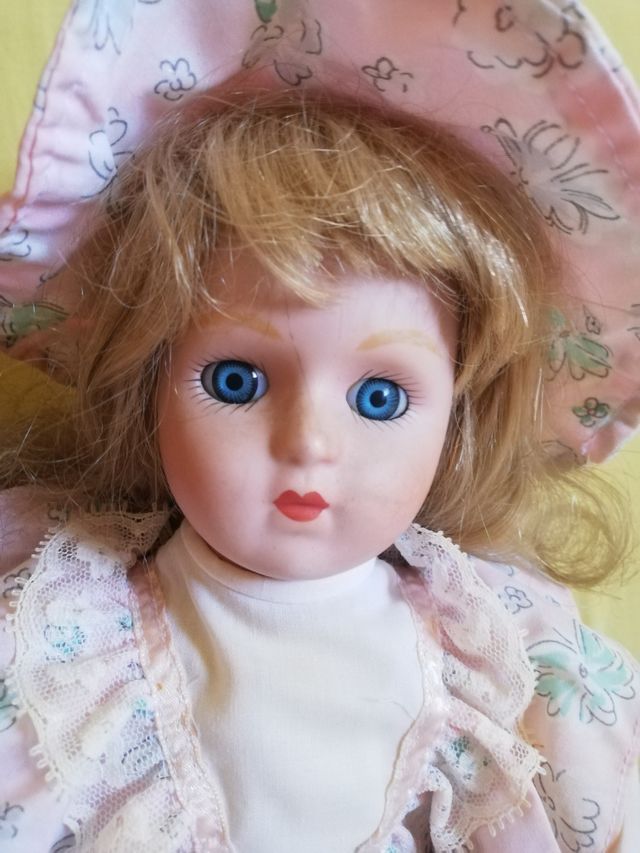 Muñecas de porcelana trapo