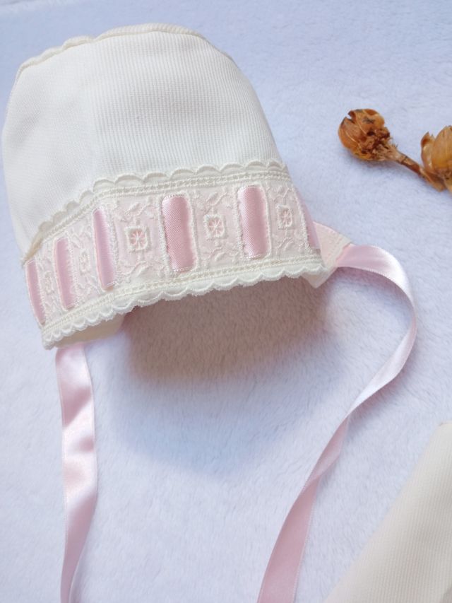 Conjunt jesusito, capota y braguita, hecho a mano