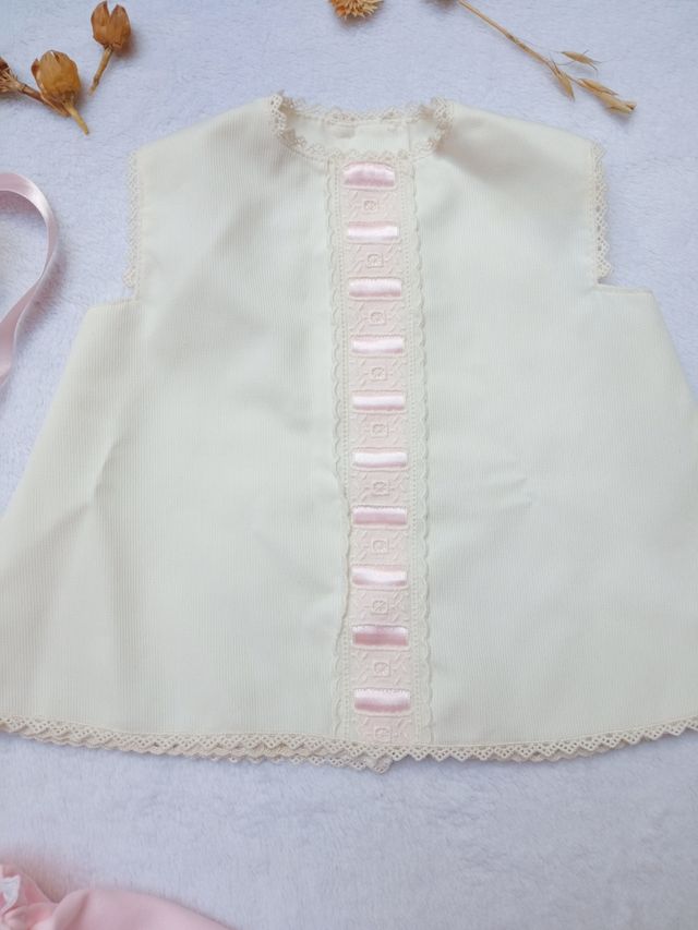 Conjunt jesusito, capota y braguita, hecho a mano