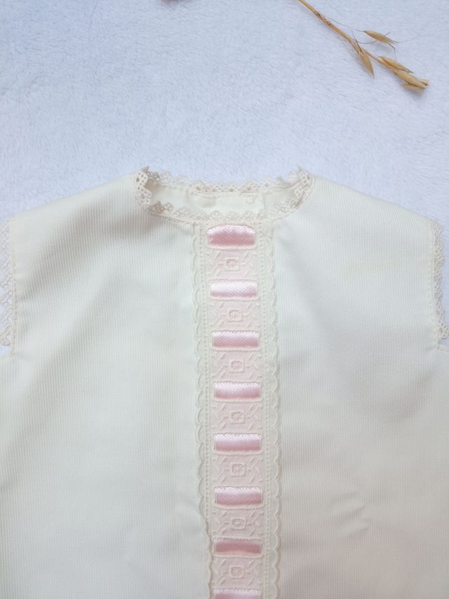 Conjunt jesusito, capota y braguita, hecho a mano