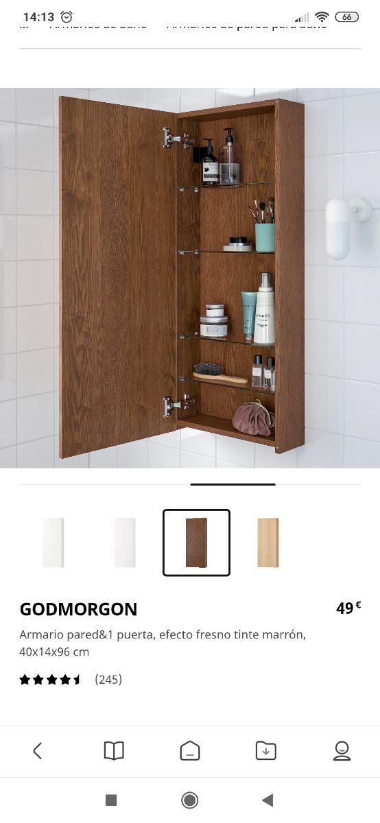 Armario y espejo baño de segunda mano por 18 € en La Estrada en WALLAPOP