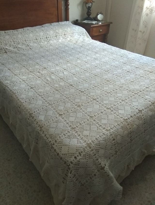 Colcha crochet