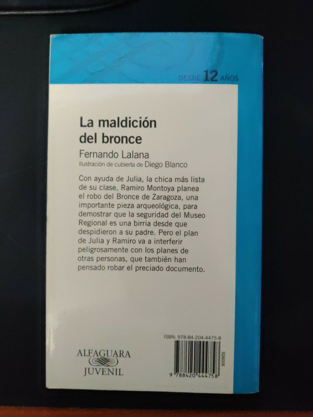 La maldición del bronce de Fernando Lalana