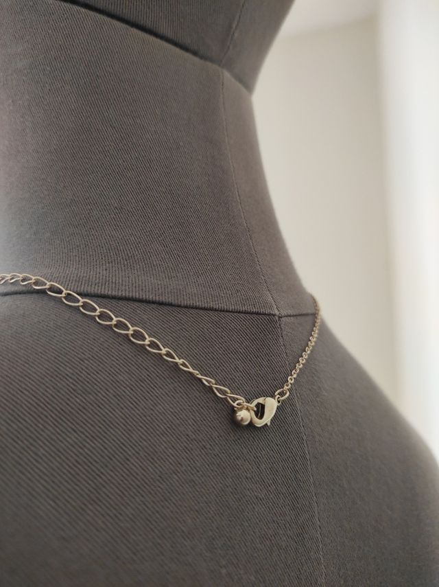 Colgante letra A con diamante