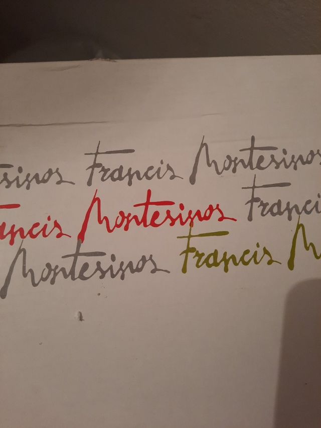 JUEGO DE TAZAS Y LECHERA."FRANCIS MONTESINOS"