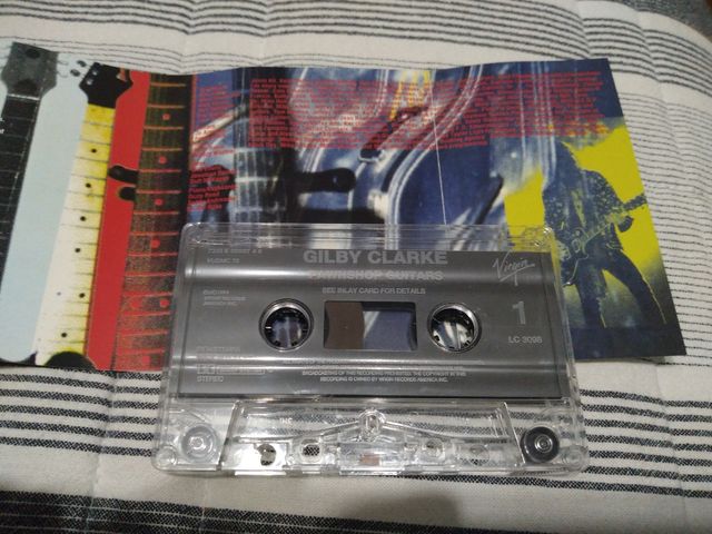 Cinta Cassette **GILBY CLARKE***