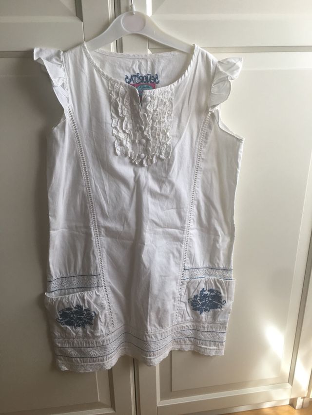 Vestido niña talla 10, marca Rosalita