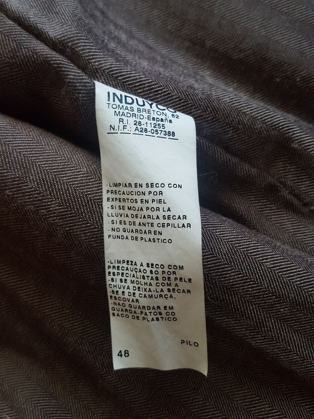 Chaqueta de cuero Emidio Tucci Sport