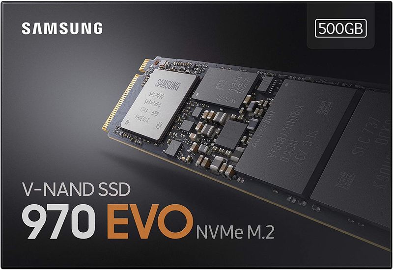 Samsung SSD 970 EVO NVMe M.2 500GB afbeelding 4