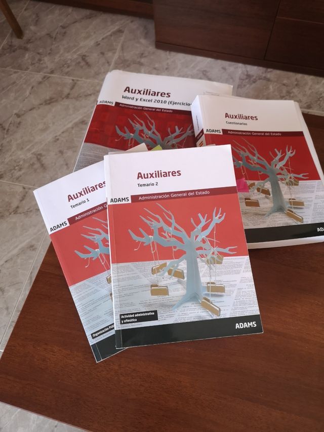 Libros OPOSICIONES AUXILIAR DEL ESTADO