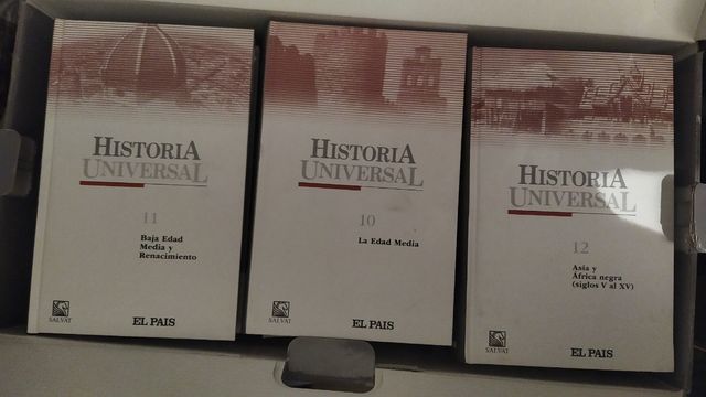 Historia Universal Salvat El País 12 tomos