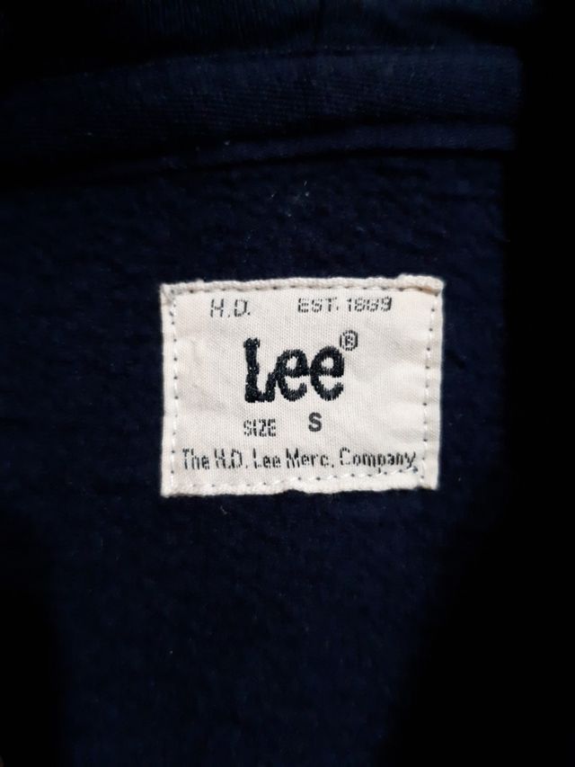 Felpa Lee, blu scuro.Scontata!!!!