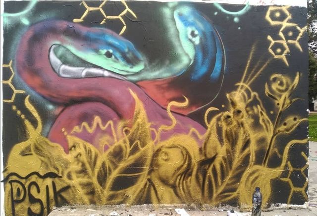 Artista, murales y graffiti