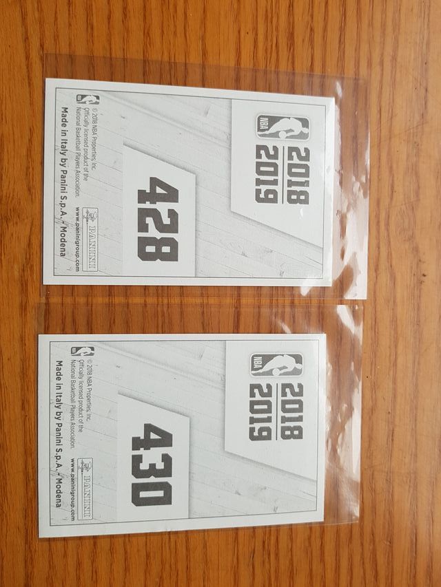 LUKA DONCIC Y TRAE YOUNG ROOKIE 2018 2019 PANINI