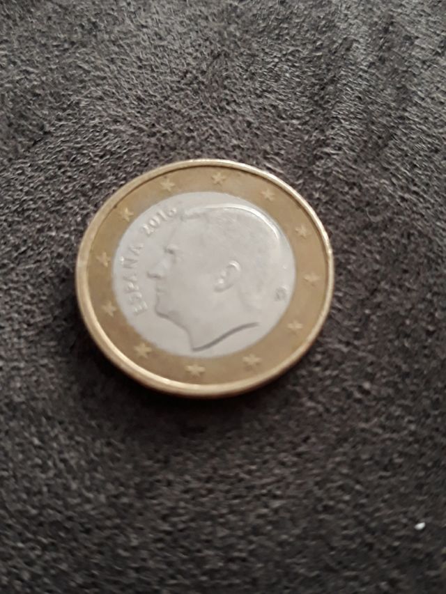 moneda 1 euro españa 2016