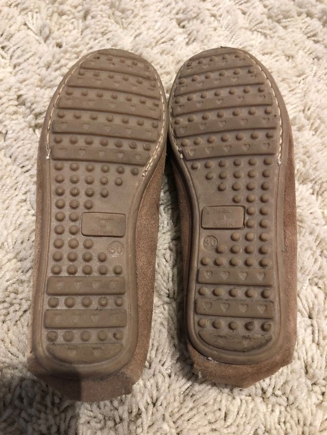 Mocasines de ante. Impecables, Nº30