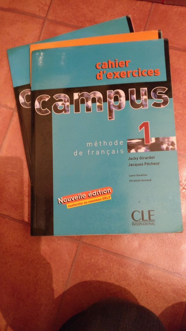 Campus 1 y Campus 2 libro de texto y ejercicios
