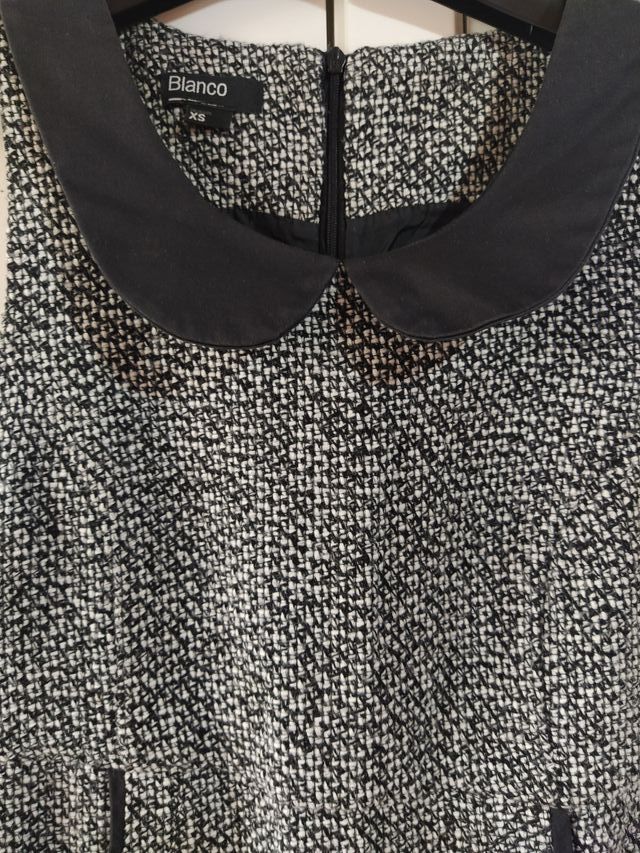 Vestido punto marca BLANCO. Talla XS