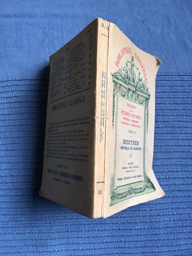 Werther-Novela de Goethe