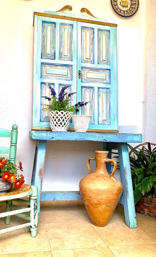 Mueble alhacena boho chic