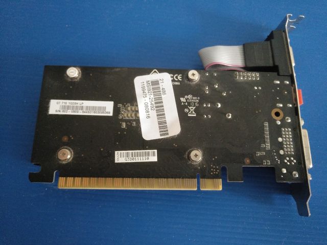 tarjeta de red y tarjeta de video