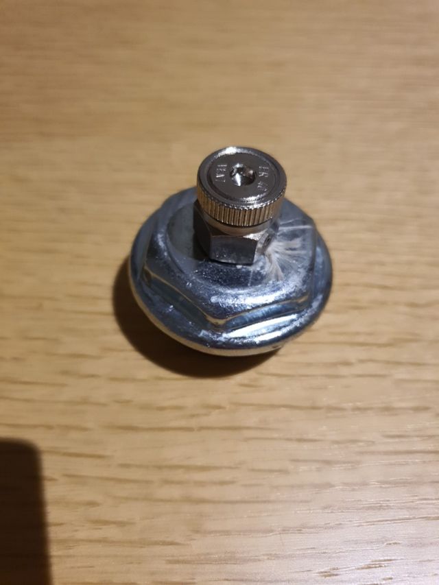Purgador manual rosca + tapón + junta