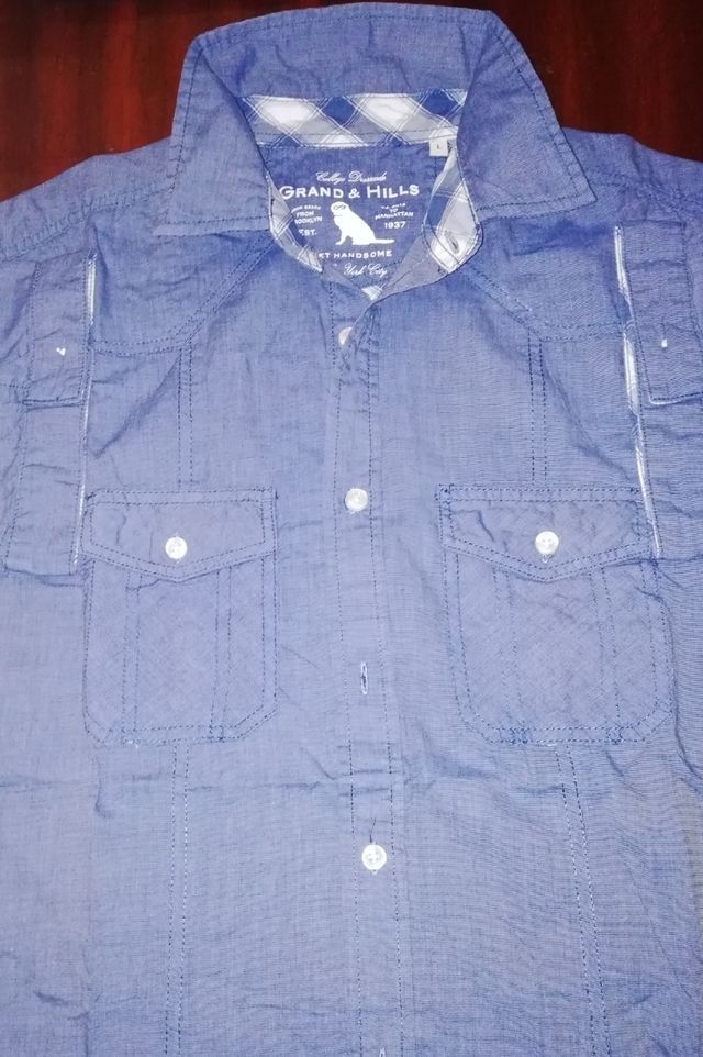 camisa de caballero