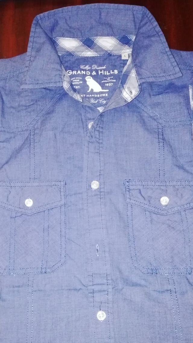 camisa de caballero