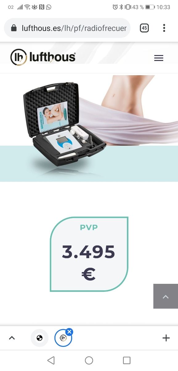 SISTEMA RADIOFRECUENCIA MA 202-FE.