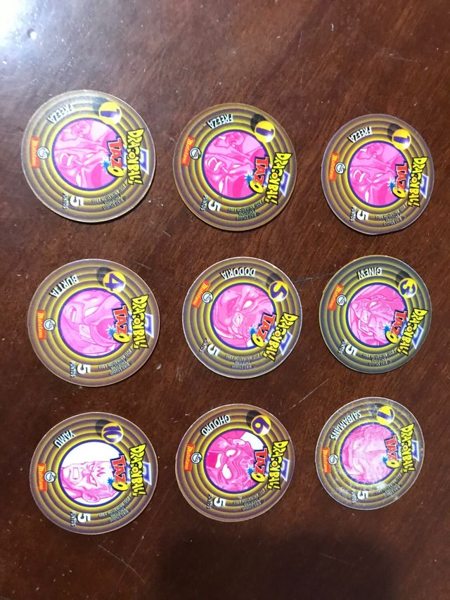 Tazos Dragon ball Z