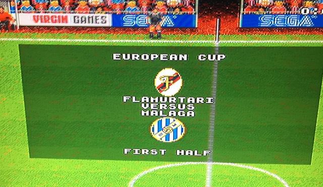 Mega drive European club soccer