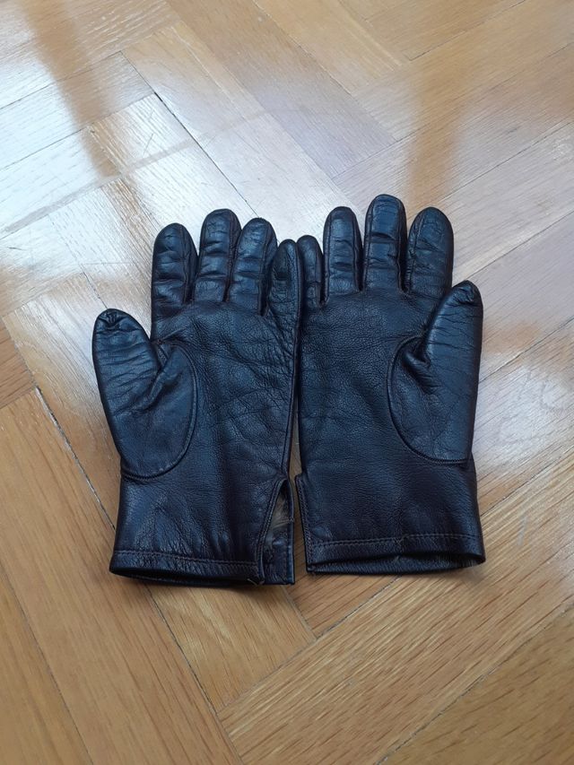 guantes piel