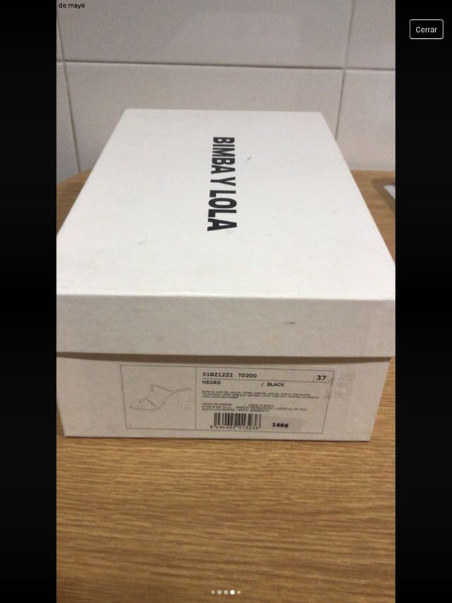 Sandalias de Bimba y Lola negras