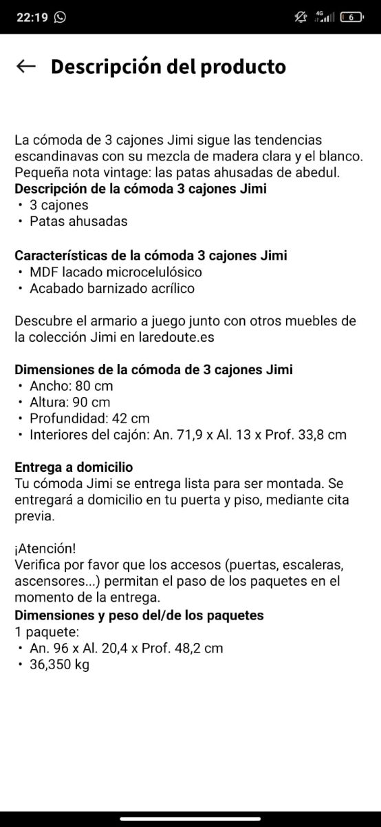 Cómoda habitación bebe