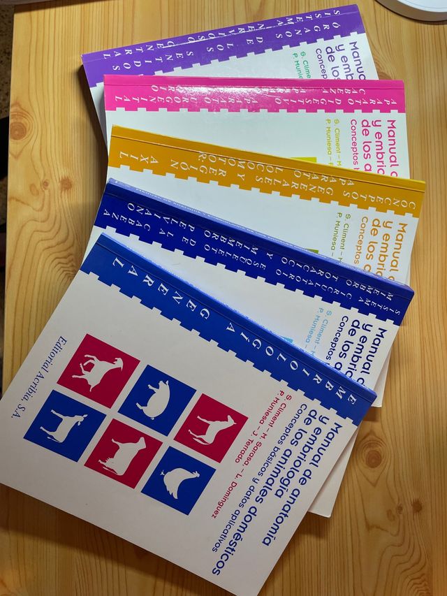 Anatomía y embriología de los animales domesticos